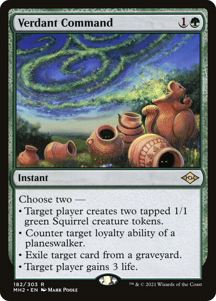 Commandement verdoyant [Modern Horizons 2] 