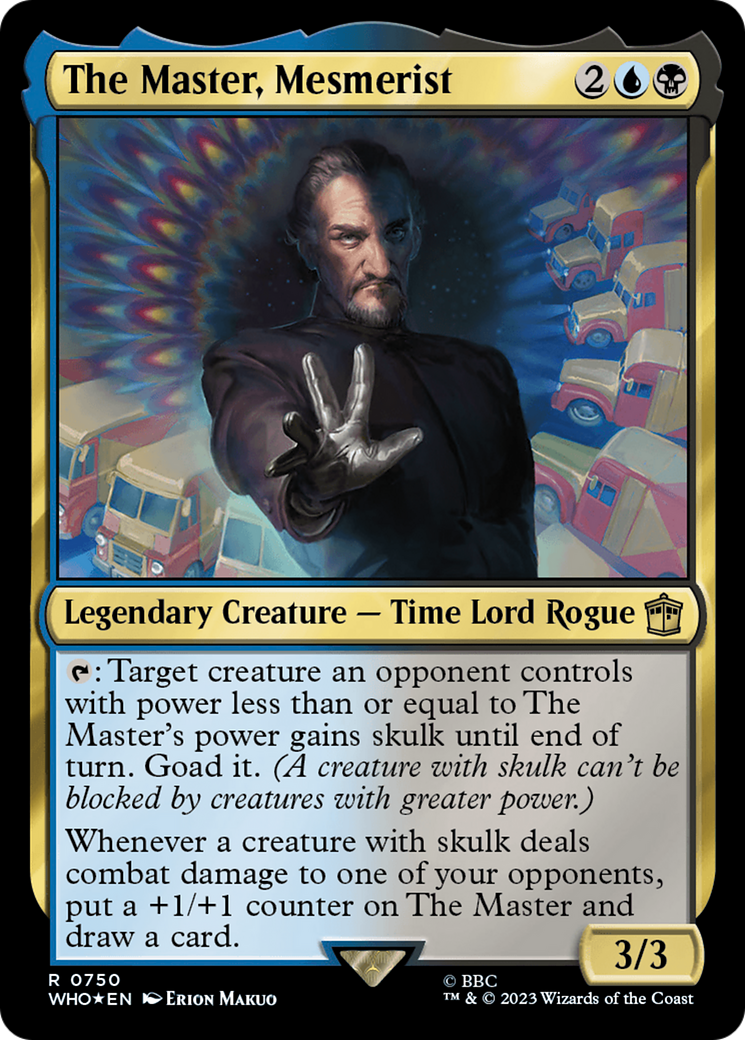 Le Maître, Mesmériste (Surge Foil) [Doctor Who] 