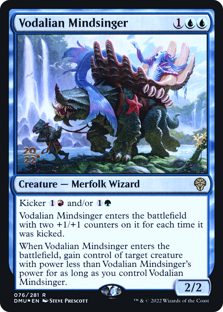Vodalian Mindsinger [Promotions avant-première de Dominaria United] 