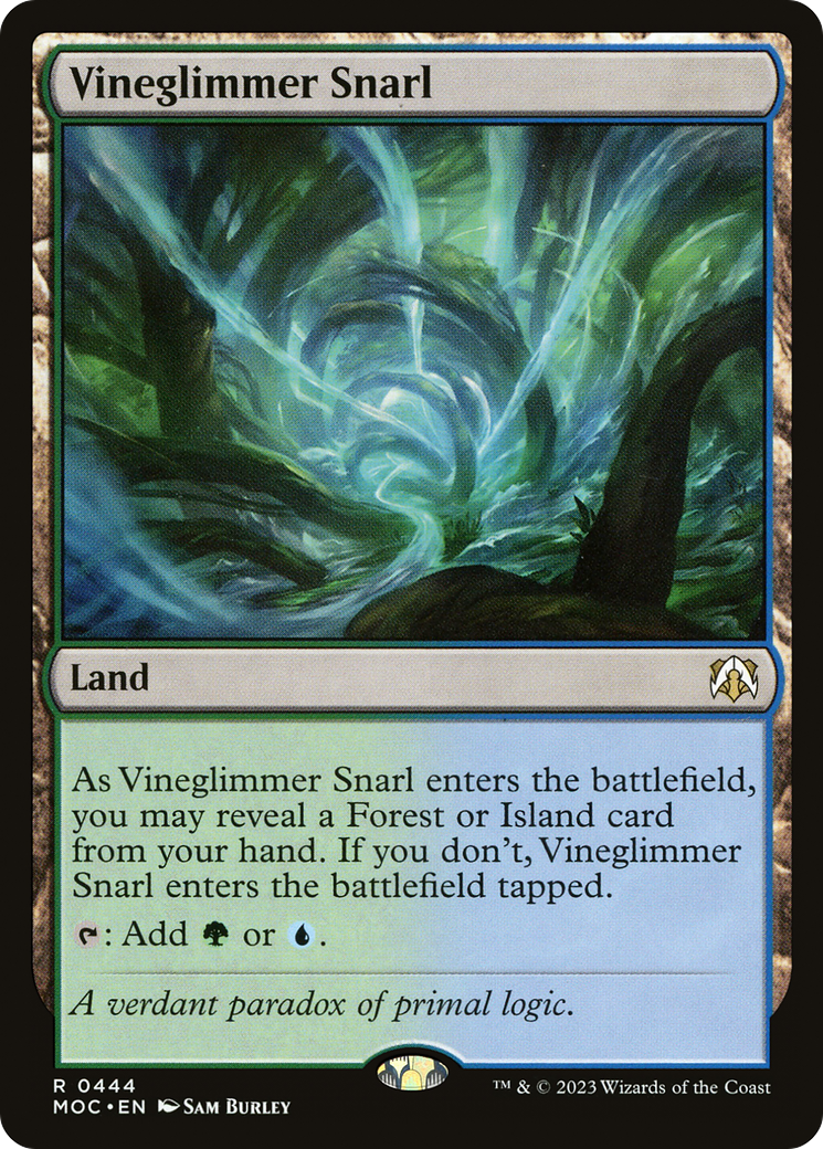 Vineglimmer Snarl [Marche du commandant de la machine] 