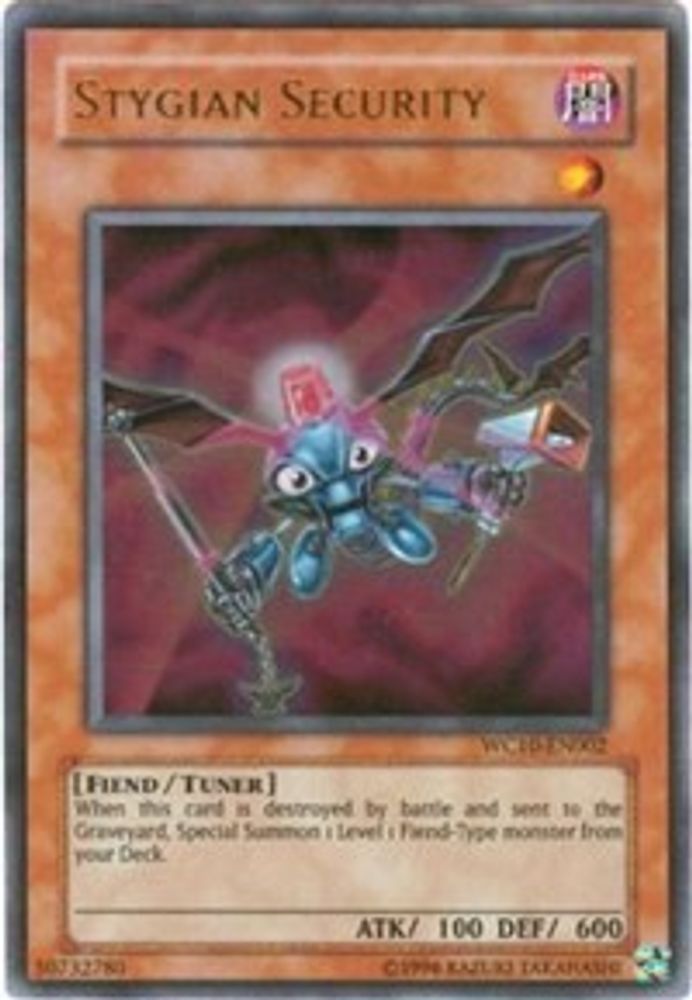 Stygian Security (WC10-EN002) - Ultra Rare
