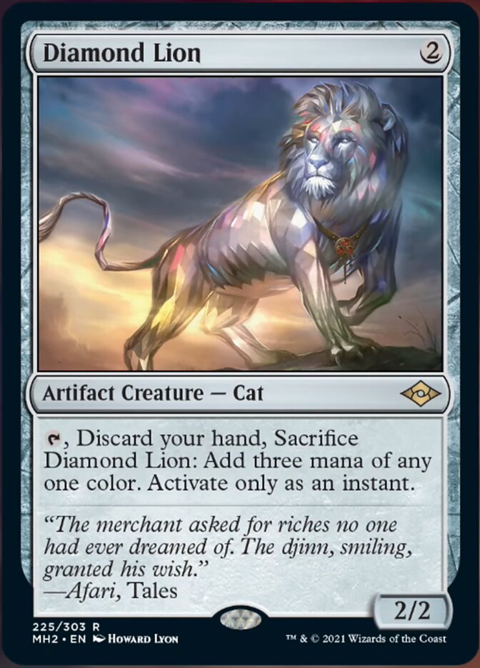 Diamond Lion (MH2-225) - Modern Horizons 2
