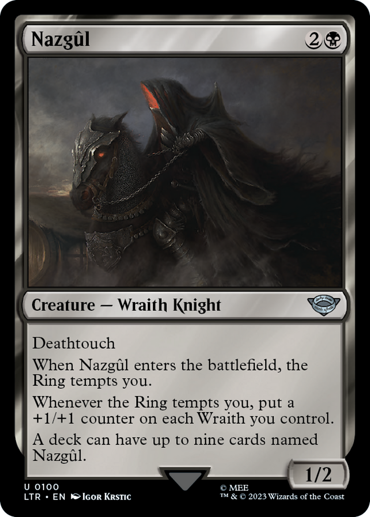 Nazgul (100) [Le Seigneur des Anneaux : Contes de la Terre du Milieu] 