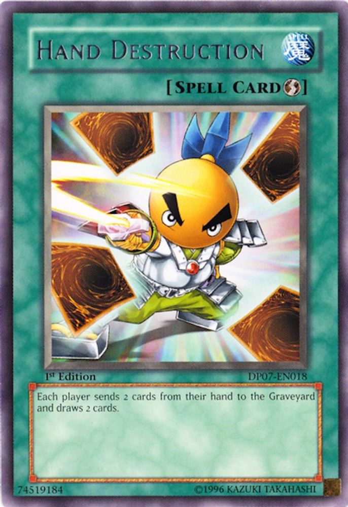 Hand Destruction (DP07-EN018) - Rare