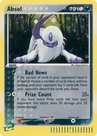 Absol (1/97) [EX: Dragon]