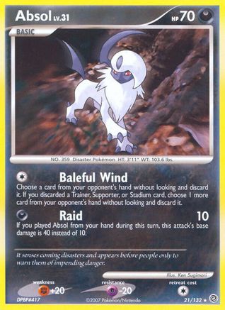 Absol 021/132  - Rare