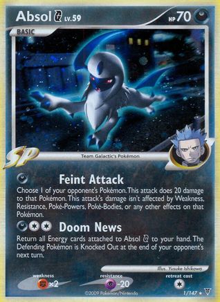Absol G  - Holofoil - Holo Rare