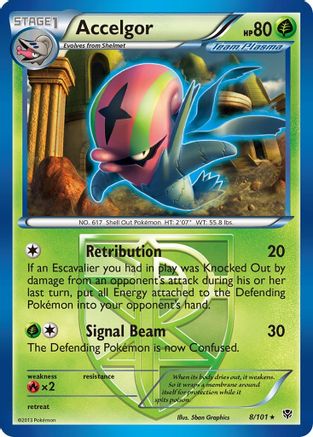 Accelgor (Team Plasma)/101  - Rare