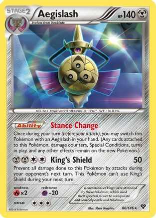 Aegislash (86)  - Holofoil - Holo Rare