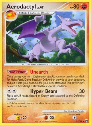 Aerodactyl 013  - Rare