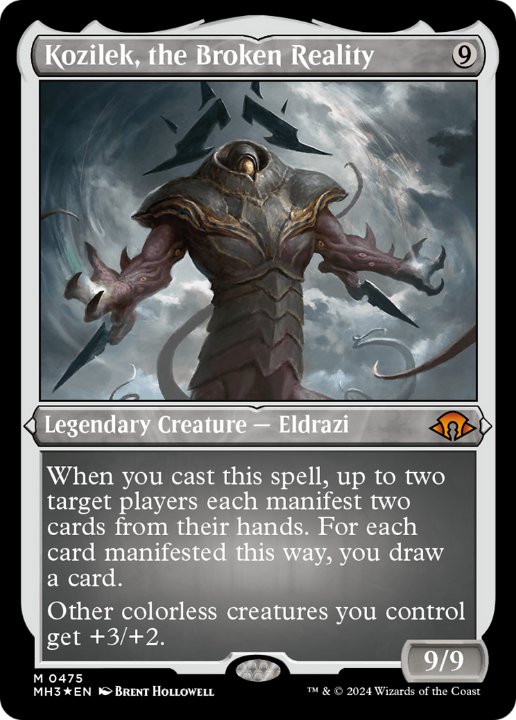Kozilek, la réalité brisée (Foil Etched) [Modern Horizons 3] 