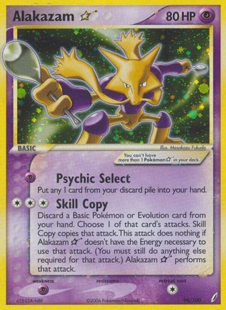 Alakazam Star/100  - Holofoil - Ultra Rare