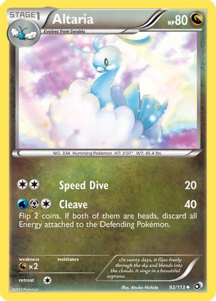 Altaria 092/113  - Uncommon