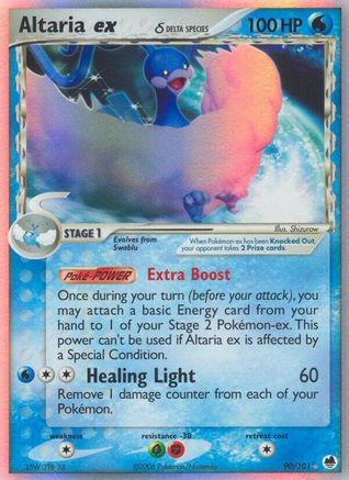 Altaria ex (Delta Species)  - Holofoil - Ultra Rare