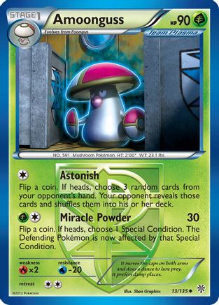 Amoonguss (Team Plasma)  - Uncommon
