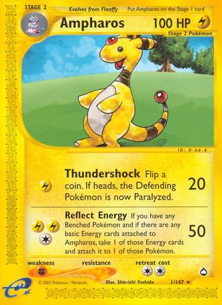 Ampharos  - Rare