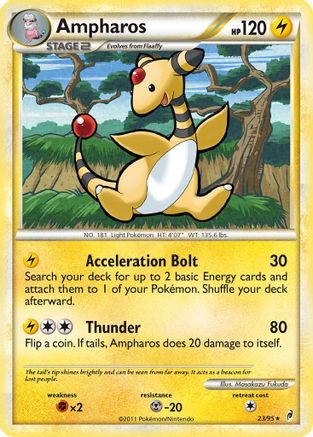 Ampharos  - Rare