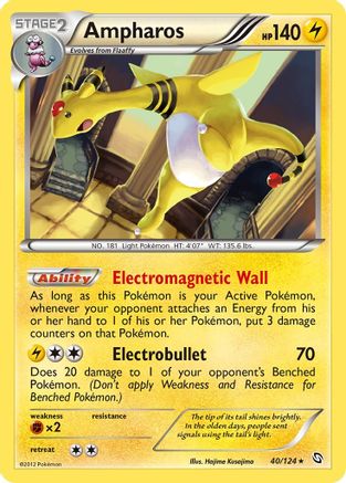 Ampharos  - Holofoil - Holo Rare