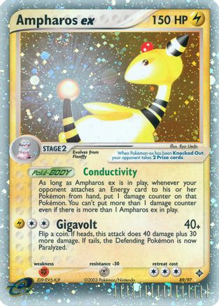Ampharos ex  - Holofoil - Ultra Rare