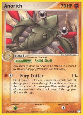 Anorith  - Reverse Holofoil - Uncommon