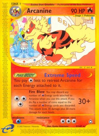 Arcanine  - Rare