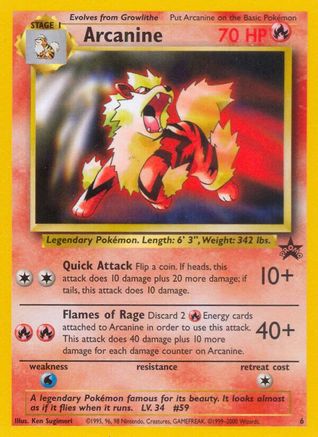 Arcanine 006  - Promo