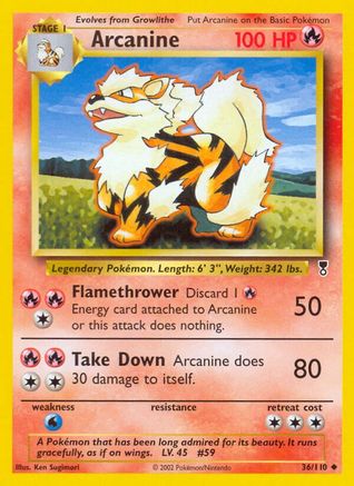 Arcanine  - Uncommon