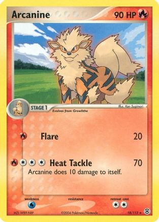 Arcanin (18/112) [EX : Rouge Feu et Vert Feuille] 