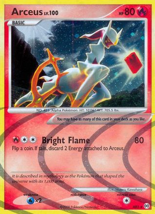 Arceus (AR3) (AR3) AR3  - Holofoil - Holo Rare