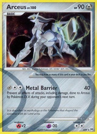 Arceus (AR9) (AR9) AR9  - Holofoil - Holo Rare