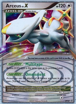 Arceus LV.X - DP53  - Holofoil - Promo