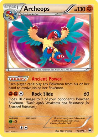 Archeops  - Holofoil - Secret Rare