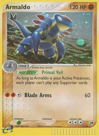 Armaldo 001  - Holofoil - Holo Rare
