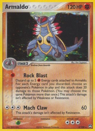 Armaldo  - Holofoil - Holo Rare
