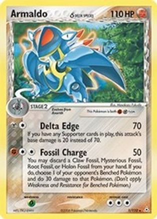 Armaldo (Delta Species)  - Holofoil - Holo Rare