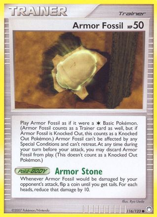 Armor Fossil  - Common