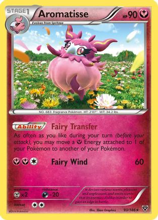 Aromatisse 093/146  - Holofoil - Holo Rare