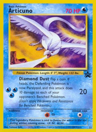 Articuno (22) (22) 022  - Promo