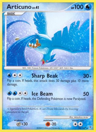 Articuno (16)  - Rare