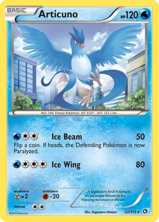 Articuno 032  - Holofoil - Holo Rare