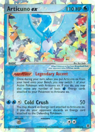 Articuno ex  - Holofoil - Secret Rare