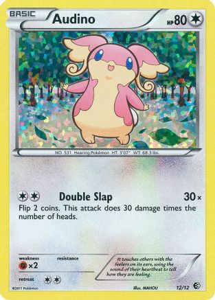 Audino - 12/12/12  - Holofoil - Promo