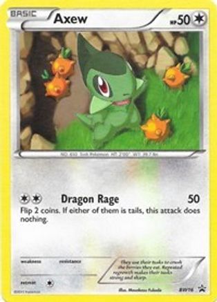 Axew - BW16  - Promo