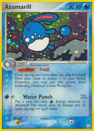 Azumarill  - Holofoil - Holo Rare