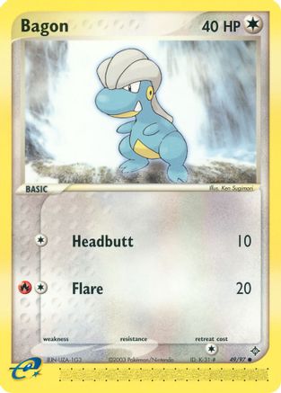 Bagon (49/97) [EX : Dragon] 