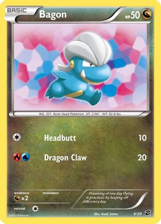 Bagon 006  - Holofoil - Holo Rare