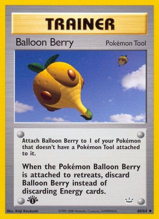 Balloon Berry 060  - 1st Edition - Uncommon