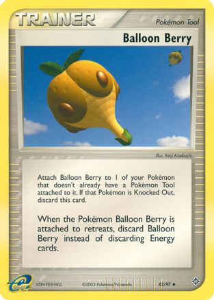 Baie ballon (82/97) [EX : Dragon] 