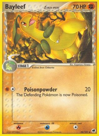 Bayleef (Delta Species) 026  - Uncommon