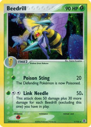 Beedrill 001  - Holofoil - Holo Rare